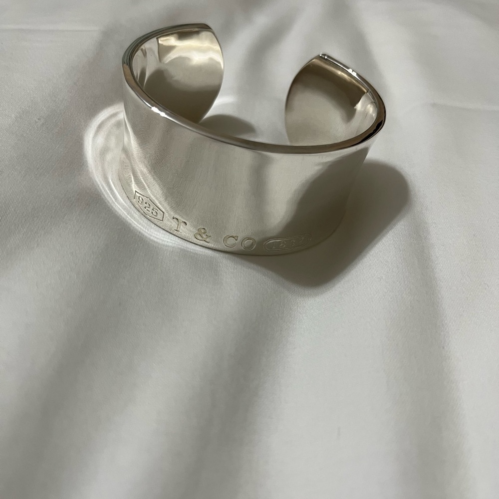 Tiffany and Co 1837 Wide Cuff Bracelet